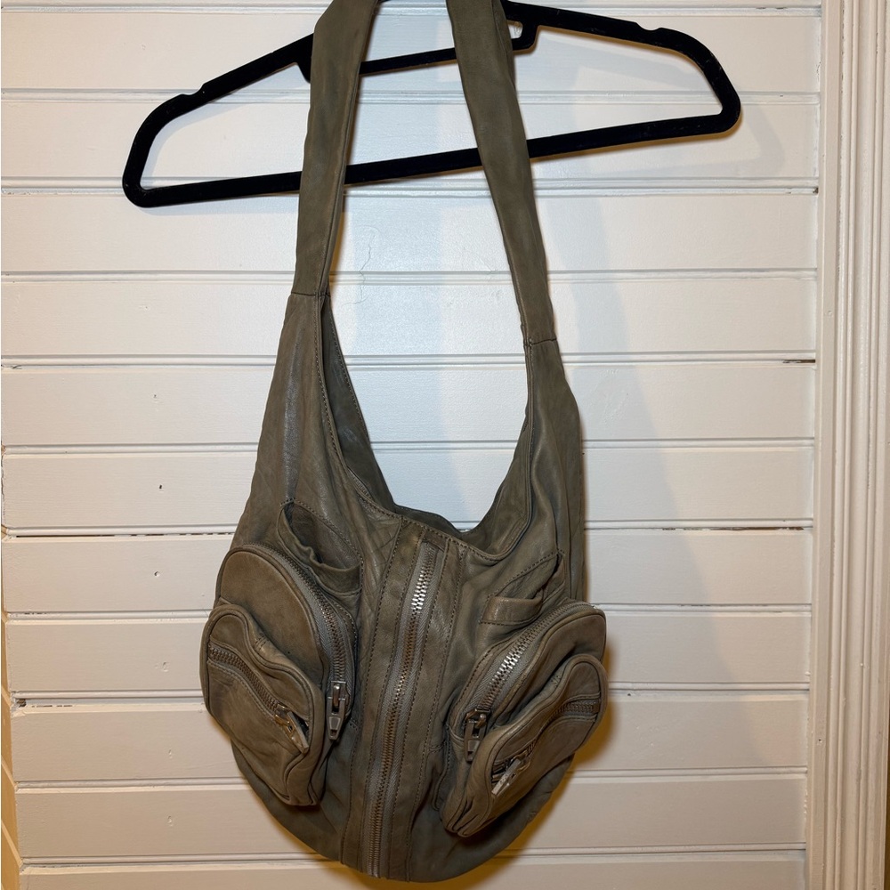 Alexander Wang Leather Green Soho Bag